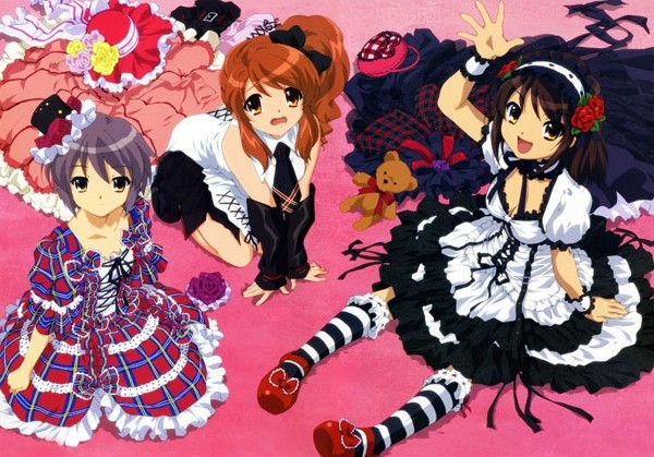 ������ �������� � ����������� Suzumiya Haruhi no Yuutsu