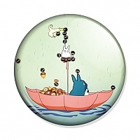  Totoro in an umbrella