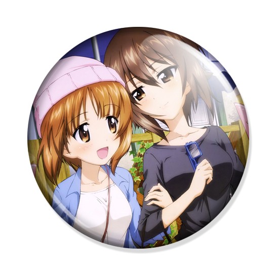 ������ Girls und Panzer - Miho and Maho Nishizumi