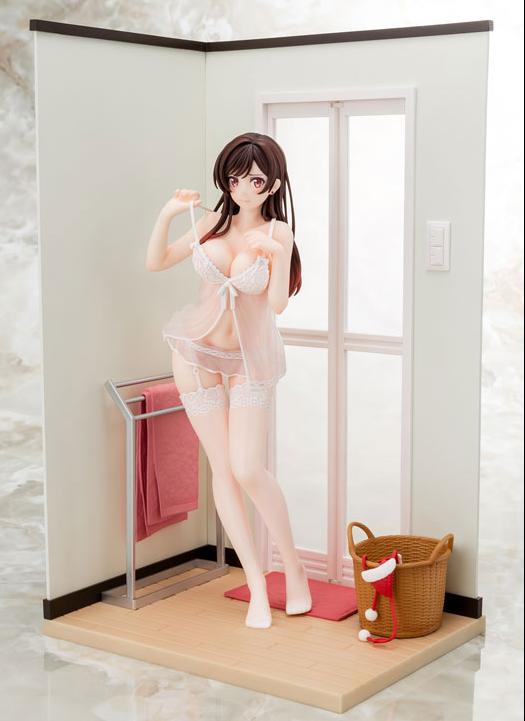 ������� 1/6 scaled pre-painted figure Rent-A-Girlfrien Chizuru Mizuhara in see-through lingerie figure Angel White Ver.