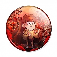  Gravity Falls Mabel Pines and butterfly