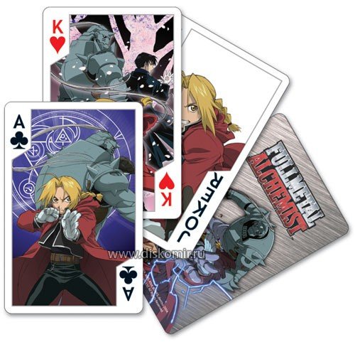 ���������� ������� FullMetal Alchemist: Playing Cards �� ����� � ����� �������� ������� / Fullmetal Alchemist / FMA