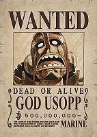   One Piece - God Usopp Wanted Poster