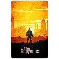   Minimalist Tv Show: The Sopranos - Tony