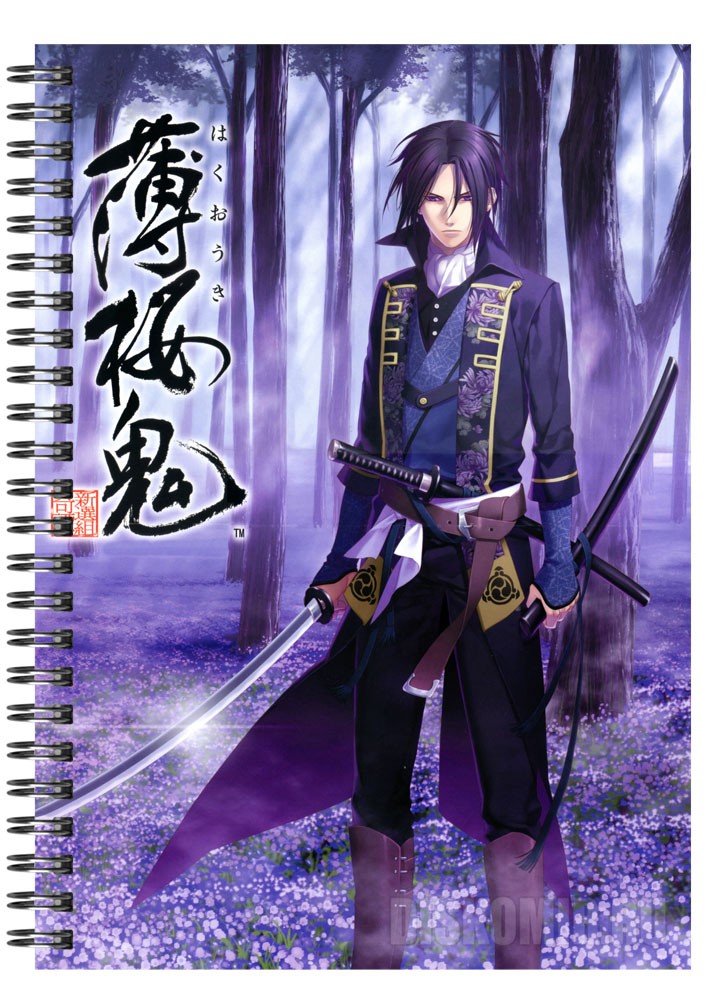 ���������� ������� �������� ��� ��������� A5 Hakuouki Shinsengumi Kitan - Toshizou Hijikata �� ����� � ����� ������ ������� ������ / �������� � ������� ������: �������� � ���������� / Hakuouki: Shinsengumi Kitan / Hakuoki