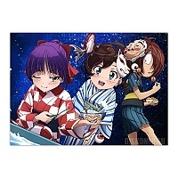   Gegege no Kitarou - Kitarou, Mana Inuyama, Neko Musume, Medama-oyaji