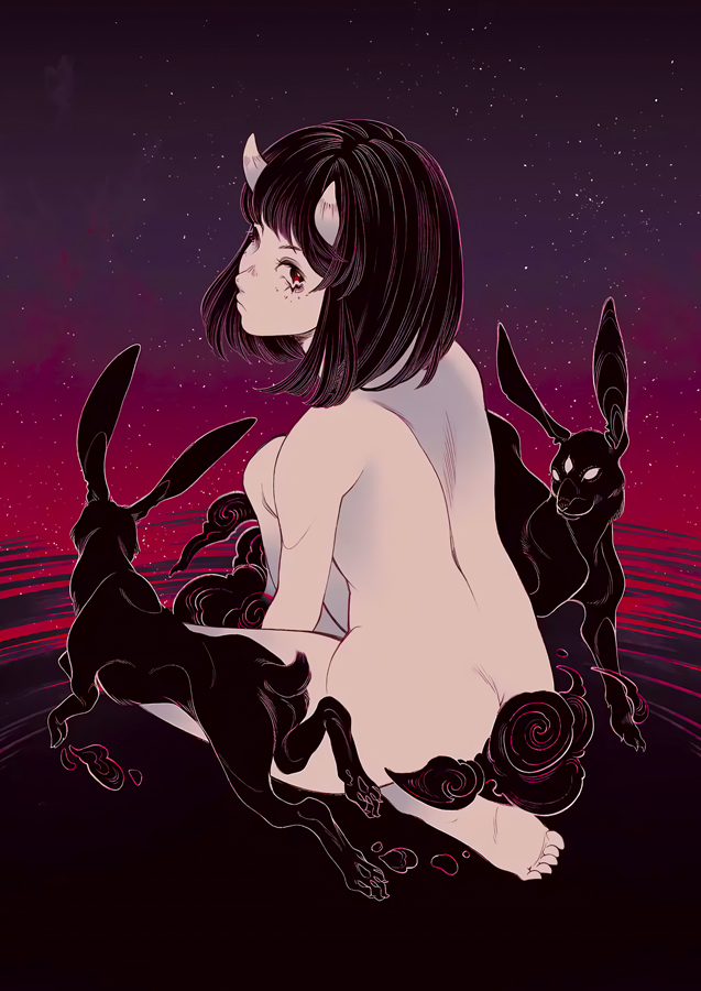 ������ �������� Girl and Bunnies