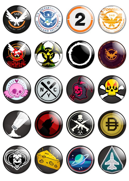 ����� ������� Tom Clancy's The Division Logo No.1