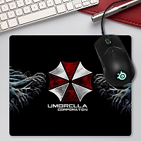     Resident Evil Umbrella logo & Hands of zombies
