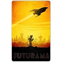   Minimalist Tv Show: Futurama - Fry