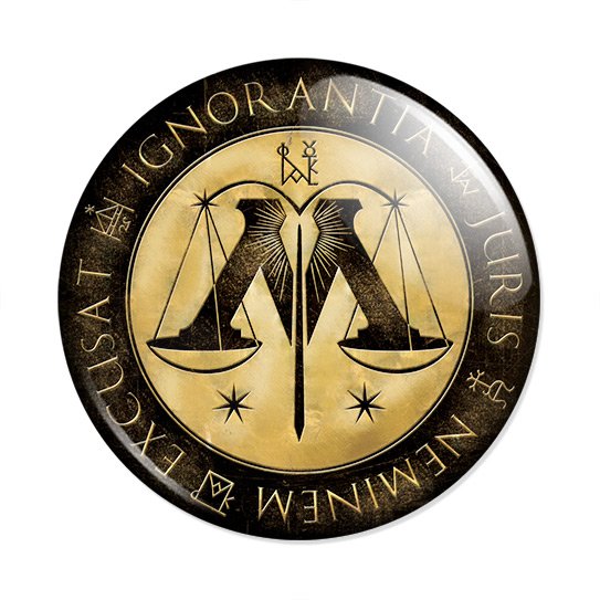 ���������� ������� ������ Harry Potter Ministry of Magic Logo �� ����� � ����� ����� ������ / Harry Potter