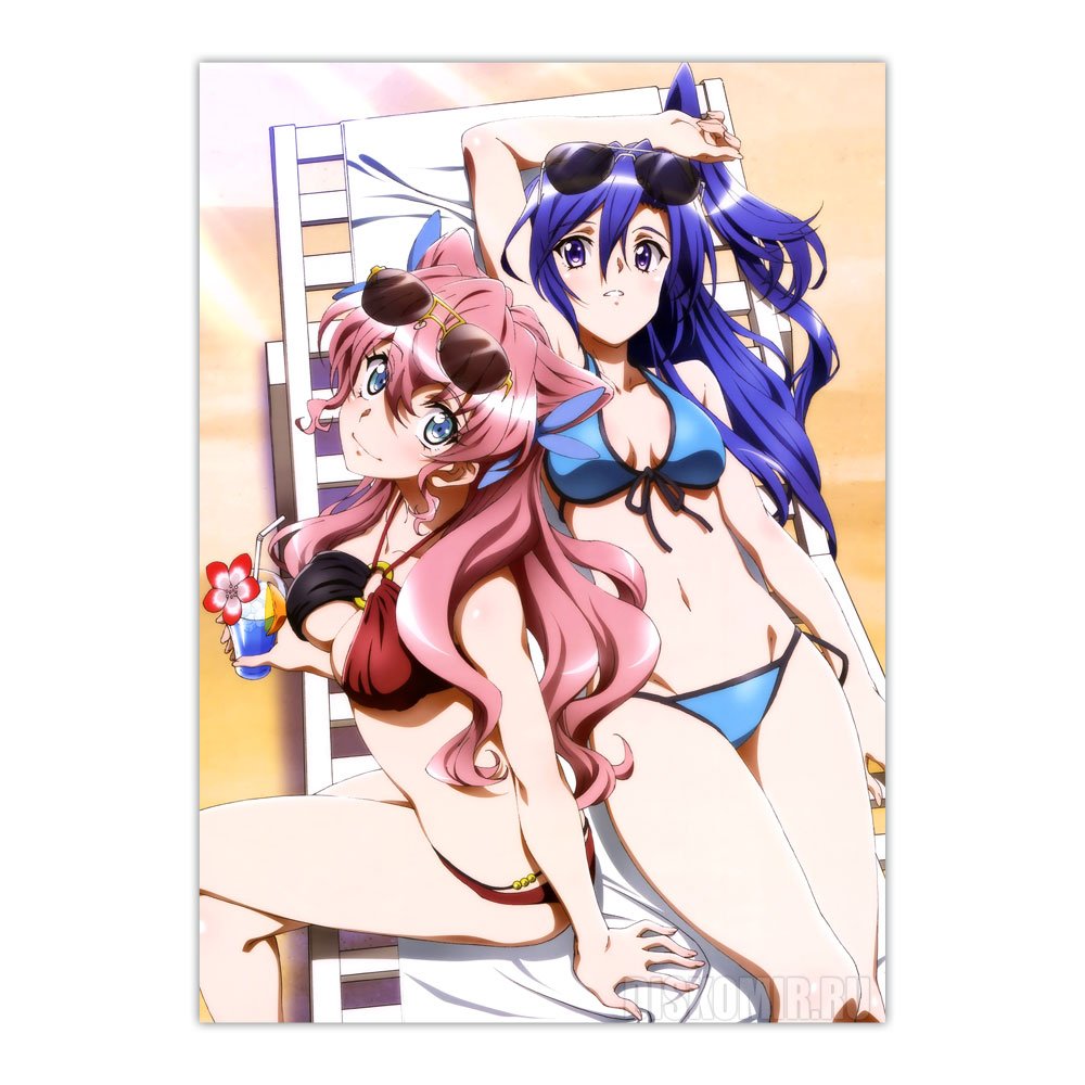 ������ �������� "Senhime Zesshou Symphogear" Tsubasa Kazanari, Maria Cadenzavna Eve