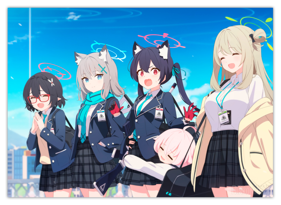 ������ �������� � ��������� Blue Archive ��������������