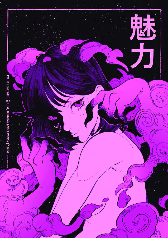 ������ �������� Purple Girl No.3