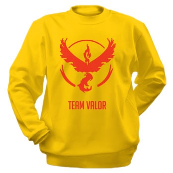 ���������� ������� ��������� Pokemon Go - Team Valor �� ����� � ����� ������� / Pokemon