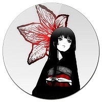    Jigoku Shoujo Ai Enma Red Lilium