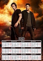   3  2025  Supernatural Dean and Sam Winchester