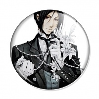  Kuroshitsuji - Sebastian with lilies