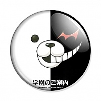  Danganronpa Monokuma face