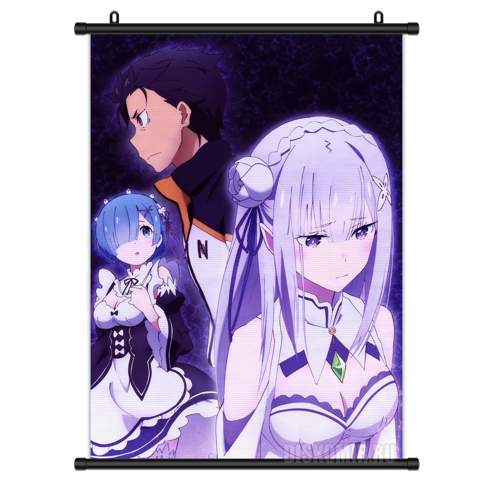 ���������� ������� ������� �������� ����� � �������������� ���� � ���� Rem, Emilia, Subaru Natsuki �� ����� � ����� ����� � �������������� ���� � ���� / Re: Zero kara Hajimeru Isekai Seikatsu / Re: Life in a different world from zero / ReZero