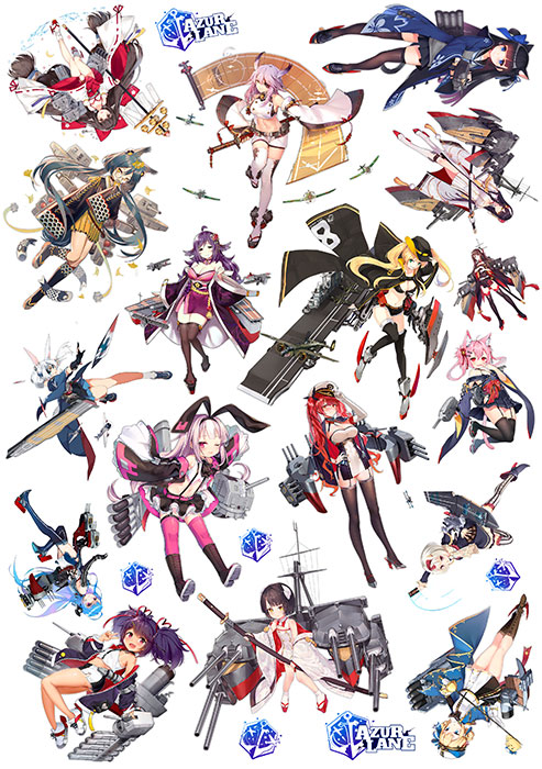 ���������� ������� ������� ��������� Azur Lane No.16 �� ����� � ����� �������� ���� / Azur Lane / Bilan Hangxian