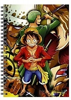    A5 One Piece - Zoro Roronoa  Luffy Monkey