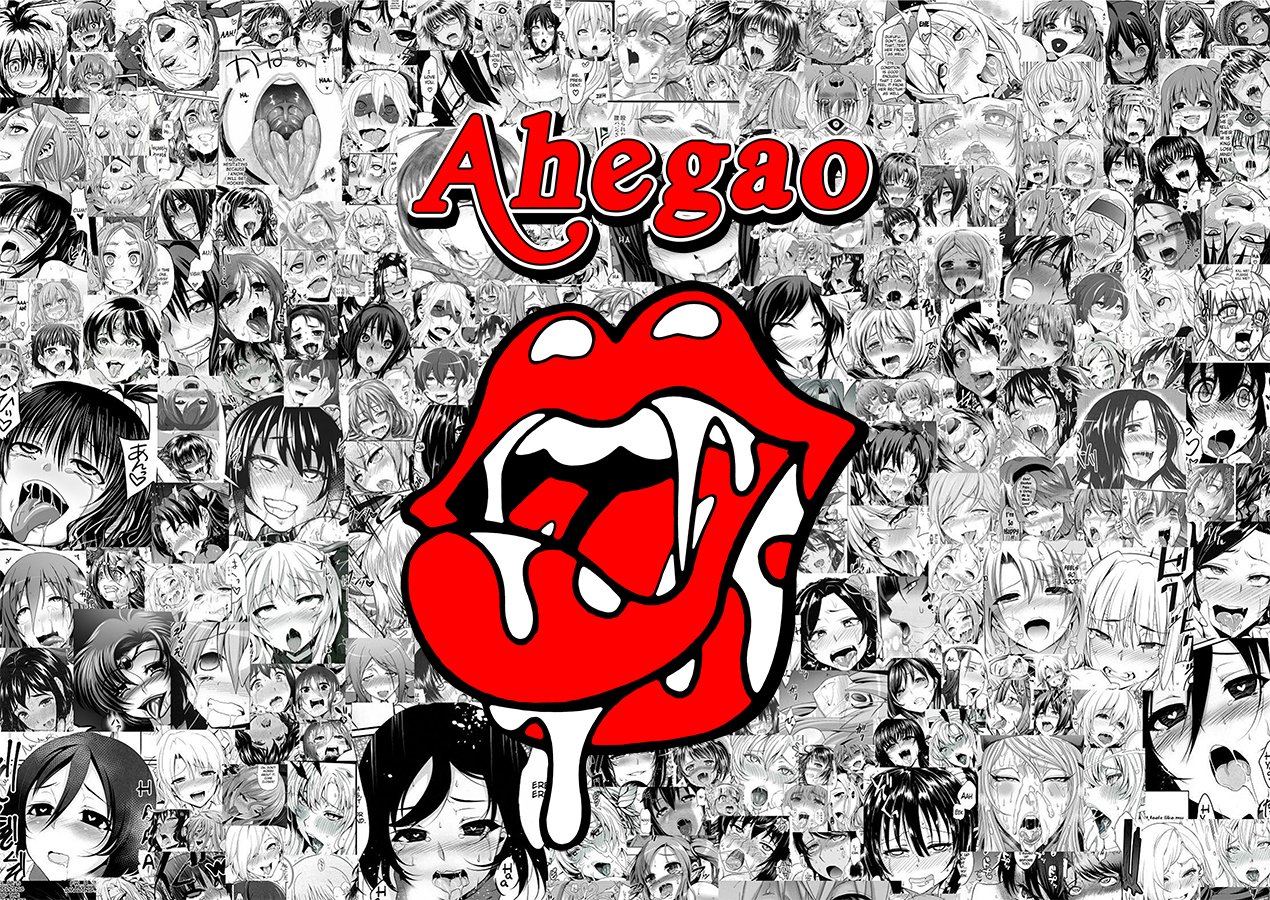Обои с ахегао