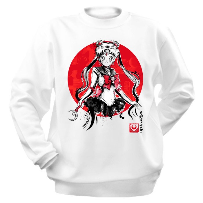     Sailor Moon - Pretty Guardian sumi-e     -   / Bishoujo Senshi Sailor Moon / Pretty Soldier Sailormoon /      