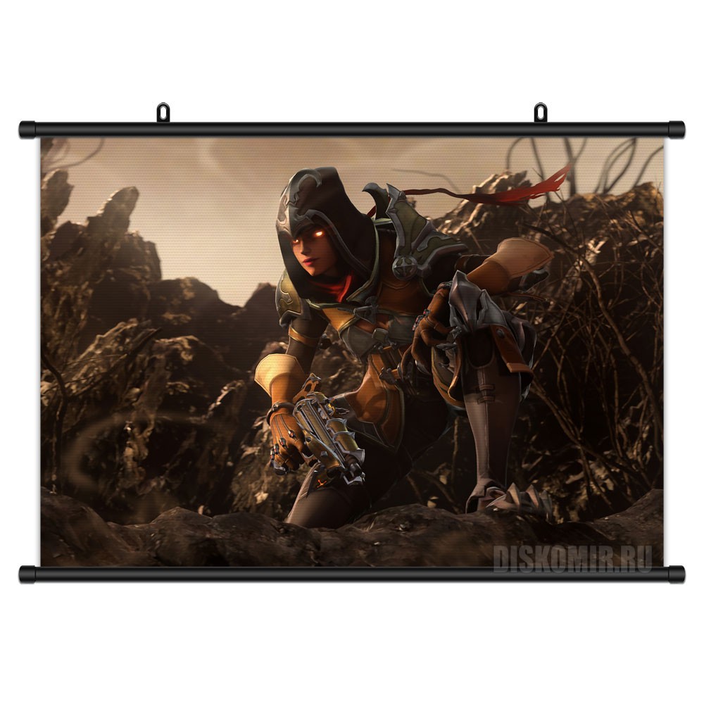 ���������� ������� ������� �������� Overwatch - Sombra Demon Hunter �� ����� � ����� Overwatch / �������� / �����