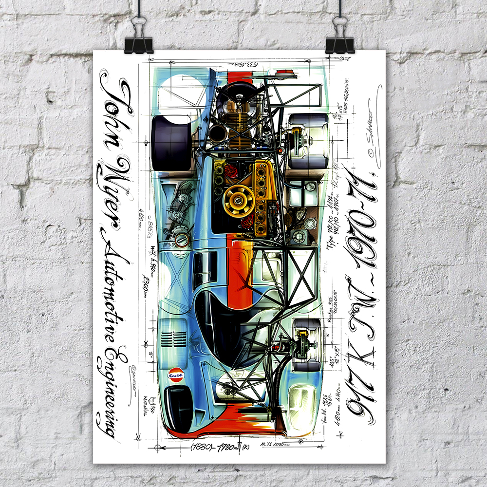 ������ Porsche 917k John Wyer Automotive Engineering 1970-71 / ������ �� �����