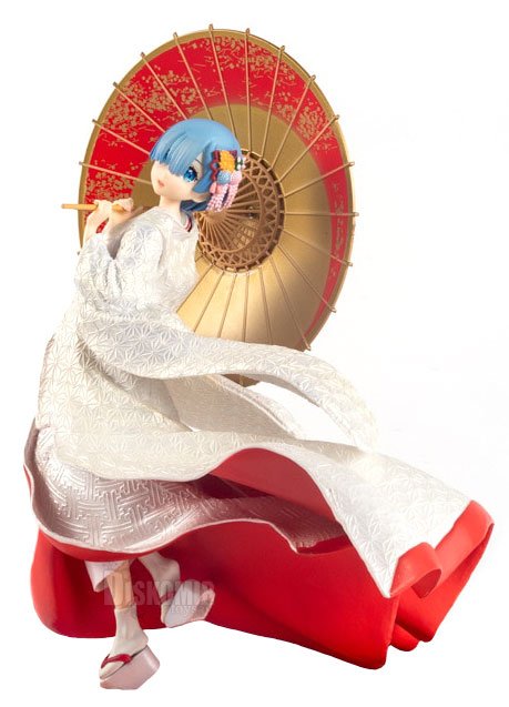 ������� Re: Life in a Different World From Zero Rem Ram White Kimono Bride with umbrella Ver.