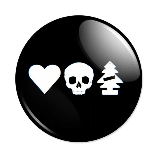 ���������� ������� ������ Love, Death + Robots - Helping Hand Logo �� ����� � ����� ������, ������ � ������ / LOVE DEATH + ROBOTS / Love, Death & Robots