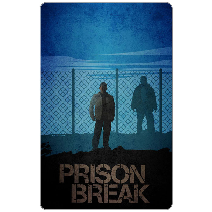 ���������� ������� ������ ������������� Minimalist Tv Show: Prison Break �� ����� � ����� ����� / Prison Break