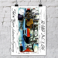  Porsche 917k John Wyer Automotive Engineering 1970-71 /   