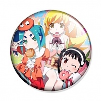  Bakemonogatari - Mayoi Hachikuji, Shinobu Oshino, Yotsugi Ononoki