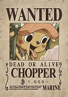   One Piece - Chopper Wanted Poster