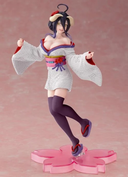 ������� SAV Overlord Albedo Figure Sakura Kimono Ver Renewal Coreful Japan