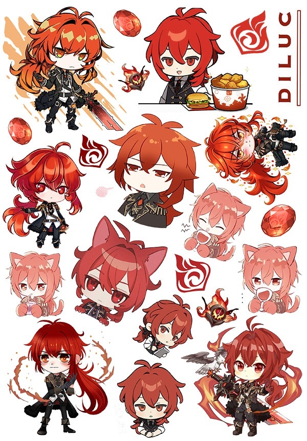 �������� Genshin Impact / Diliuk Chibi