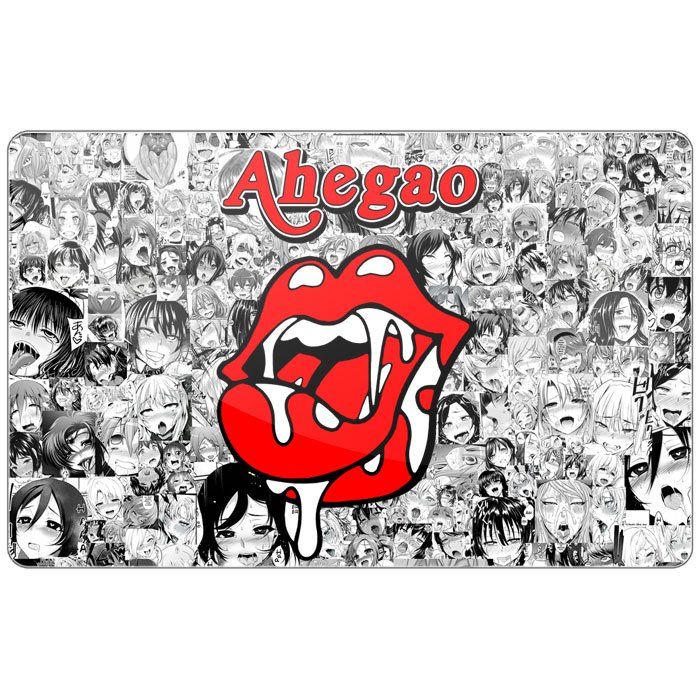 ���������� ������� ������ ��������� ������������� Ahegao Logo (Rolling Stone Ver.) �� ����� � ����� ������ / Ahegao / O-Face / ������