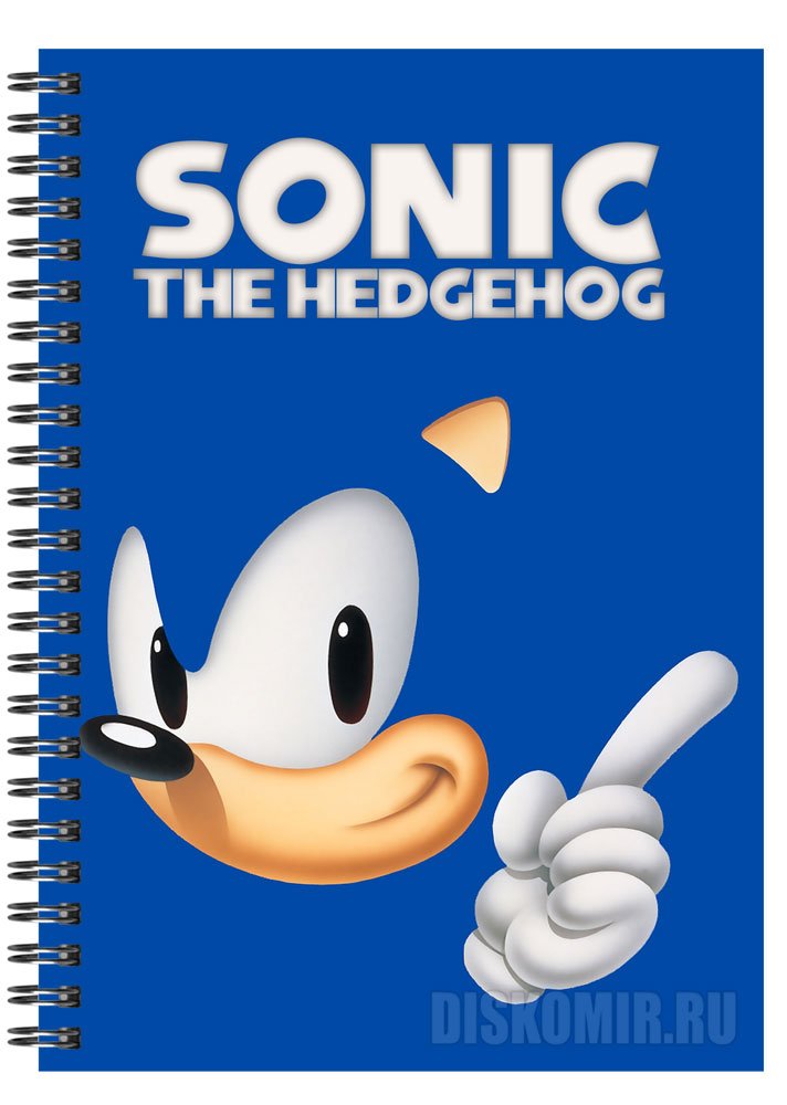 ���������� ������� �������� ��� ��������� A5 "Sonic the Hedgehog" �� ����� � ����� ����� / Sonic the Hedgehog / �� �����