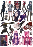   Arcane Violet & Caitlyn Kiramman