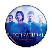  Supernatural - Brothers Winchester, Castiel and Crowley