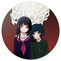    Jigoku Shoujo: Yoi no Togi Michiru and Ai Enma