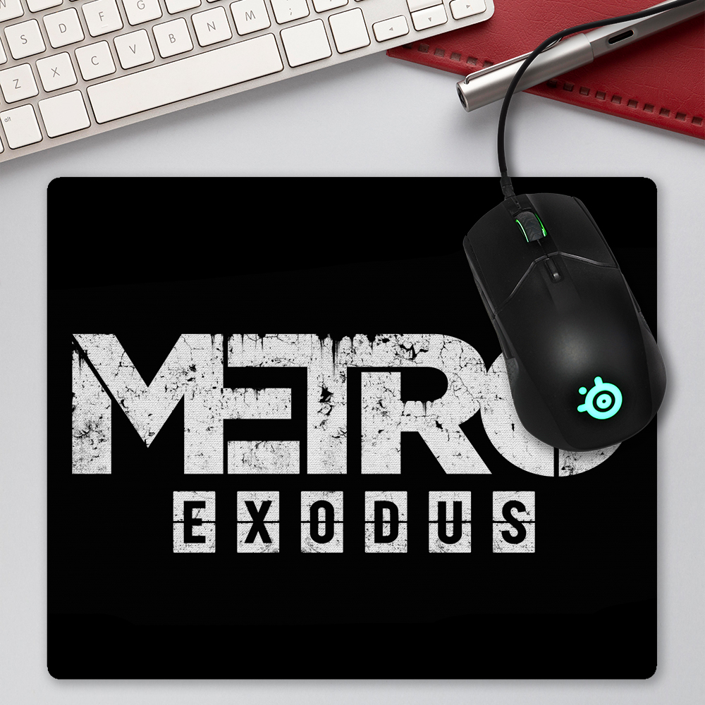 ���������� ������� ������ ��� ����� ������������� METRO Exodus logo �� ����� � ����� ����� / Metro