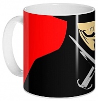  V for Vendetta - V art