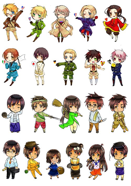 ������� ��������� Axis Powers: Hetalia No.4