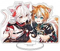   Genshin Impact -     (Kazuha and Gorou Cat)