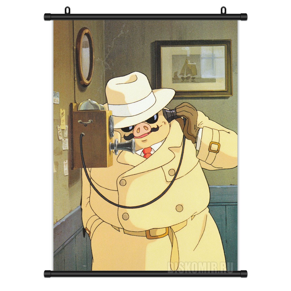 ���������� ������� ������� �������� Porco Rosso On The Phone �� ����� � ����� ����� ����� / Porco Rosso / Kurenai no Buta