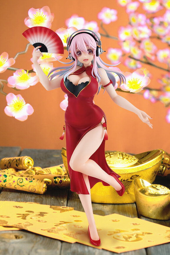 ������� SAV Trio-Try-iT Figure Super Sonico China Dress Ver.