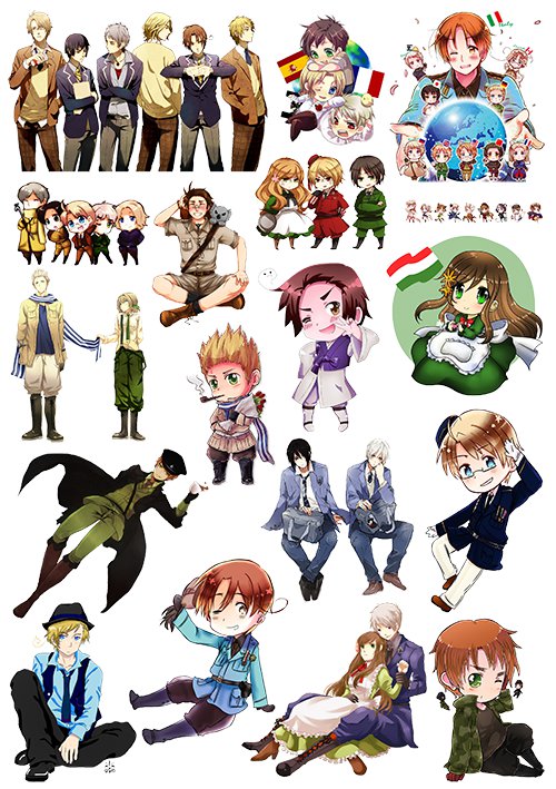 ������� ��������� Axis Powers: Hetalia No.6